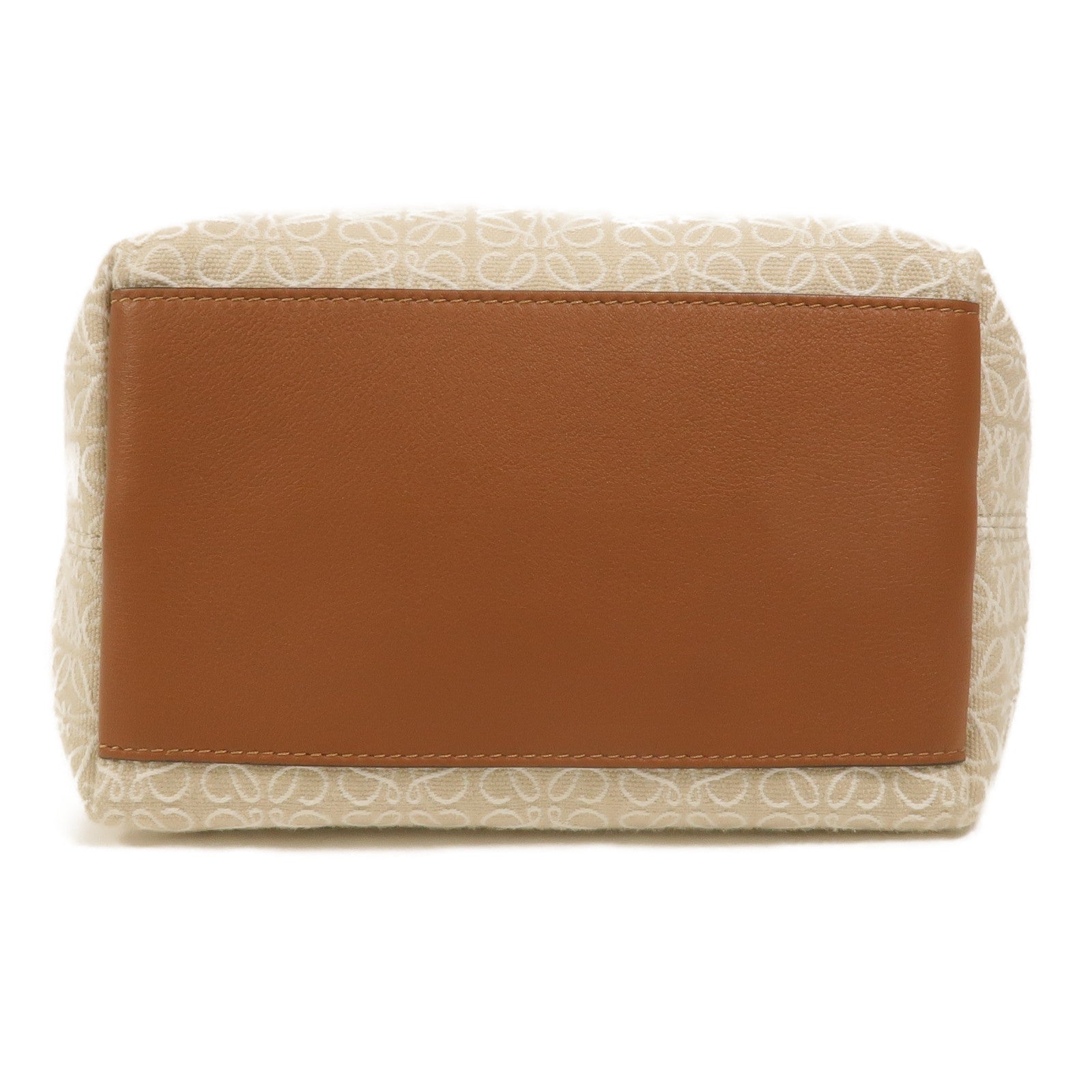 LOEWE 帆布Small Cubi肩背袋