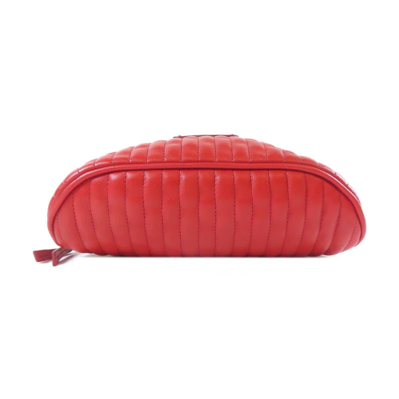 Longchamp 【激減優惠】牛皮皮革Amazone Convertible Belt Bag鏈帶肩背袋/腰包紅色