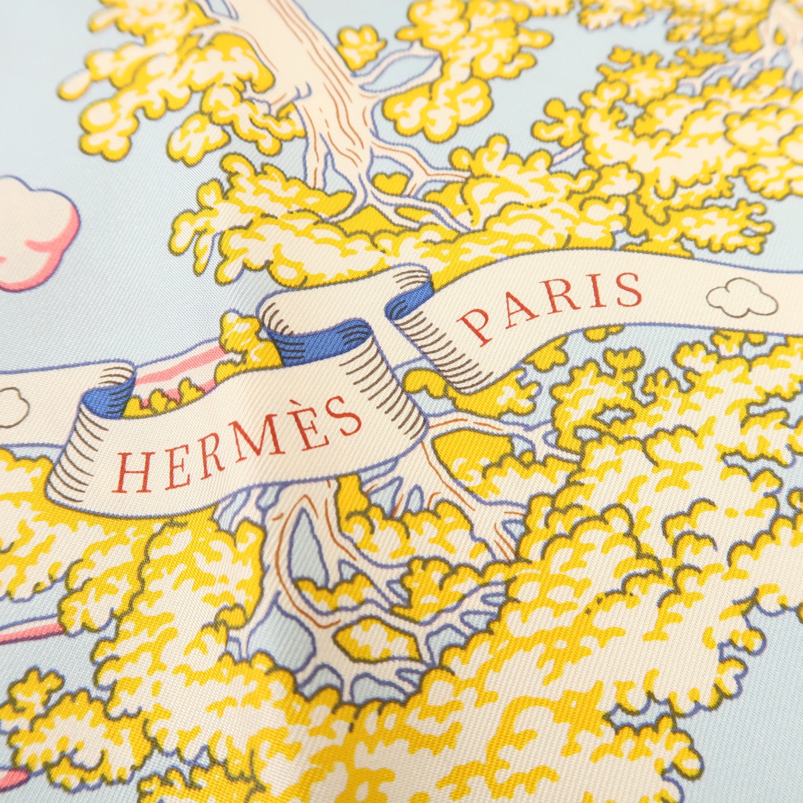 HERMES 絲質Scarf 90x90絲巾