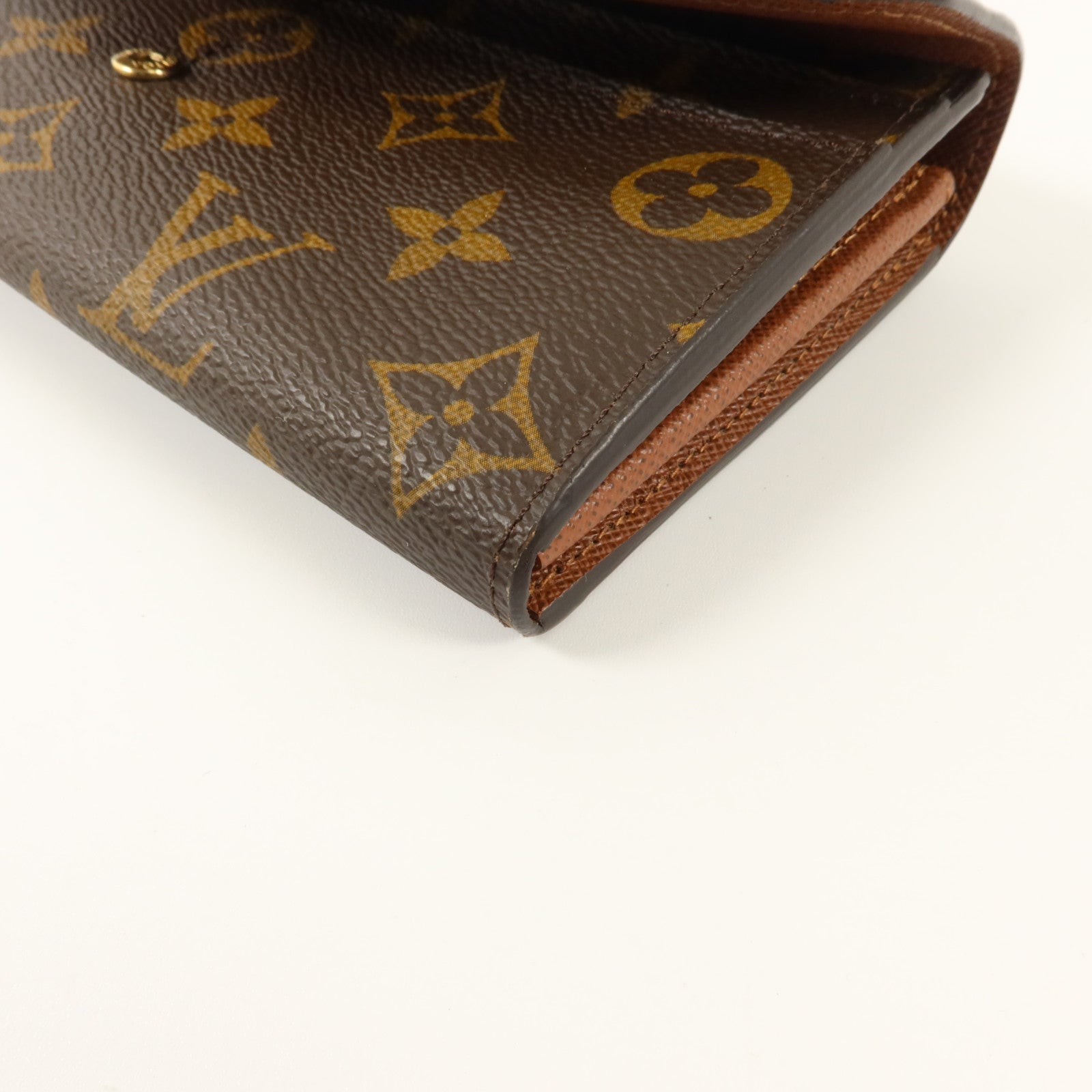 LOUIS VUITTON Monogram Portefeuille Sara金扣長錢包