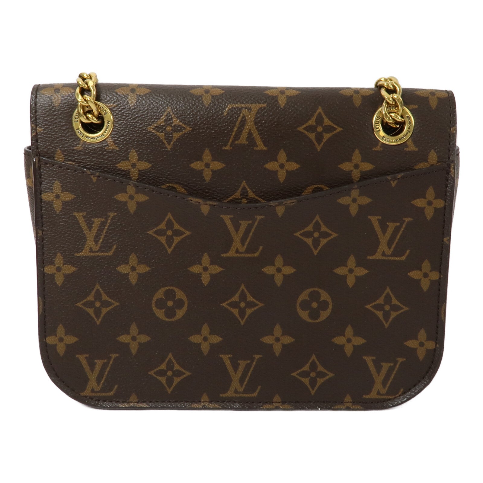 LOUIS VUITTON Monogram Passy鏈帶肩背袋