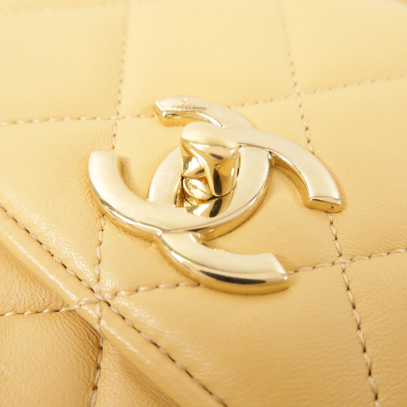 CHANEL 羊皮皮革Trendy CC Bag金扣手挽肩背兩用袋