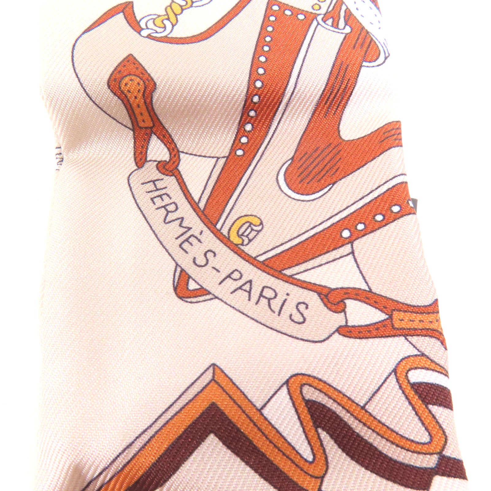 HERMES 絲質Twilly絲巾