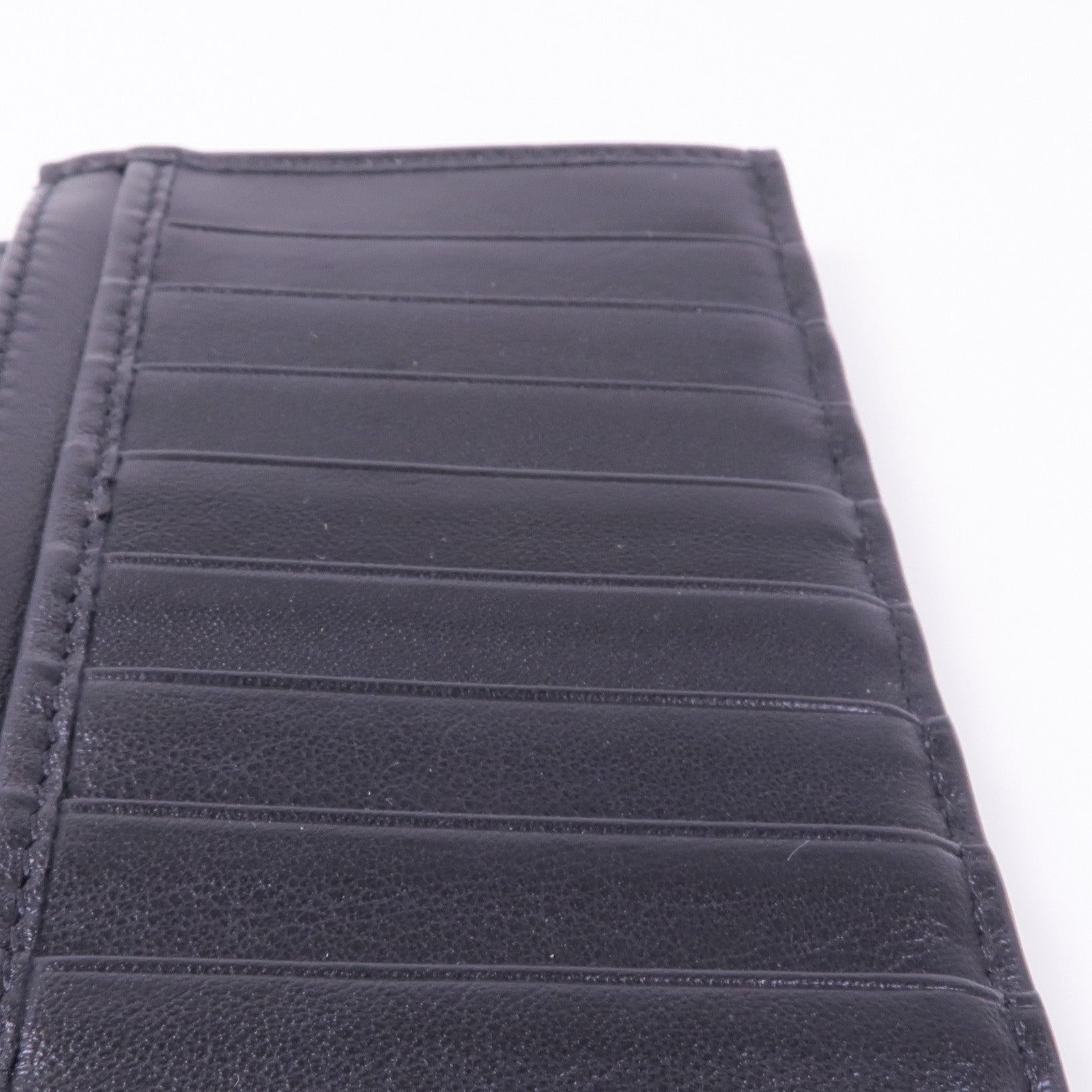 Dior 牛皮皮革Long Wallet銀扣長錢包