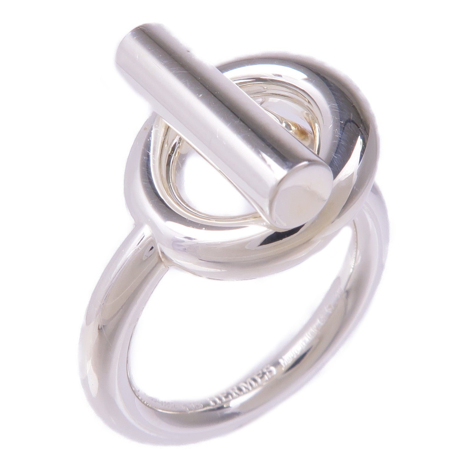 HERMES 925純銀Echappee Hermes Ring戒指Hermes#53/US#6.25