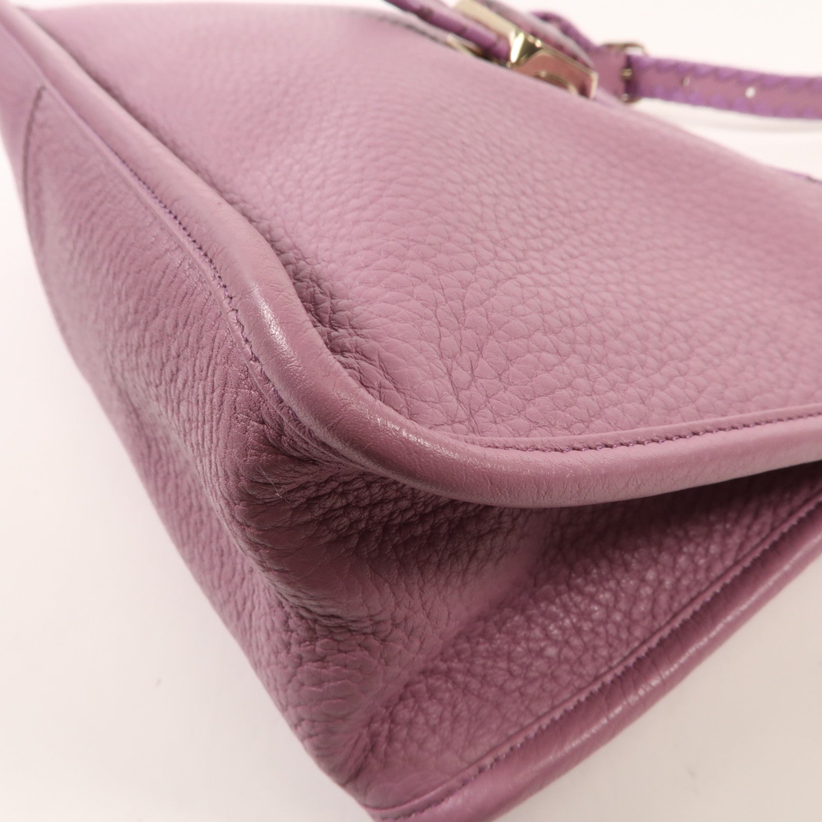 LOEWE 牛皮皮革/蜥蝪皮革Granada Bag金扣肩背袋