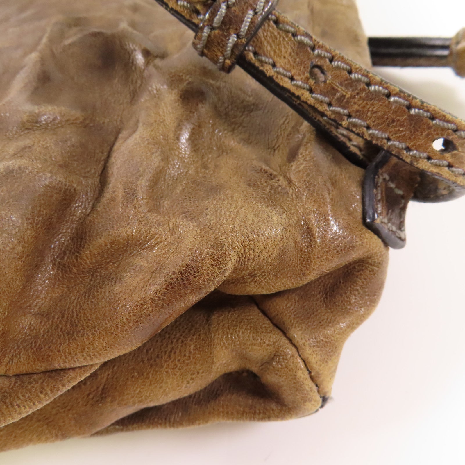 GIVENCHY 牛皮皮革Pandora Mini銀扣肩背袋