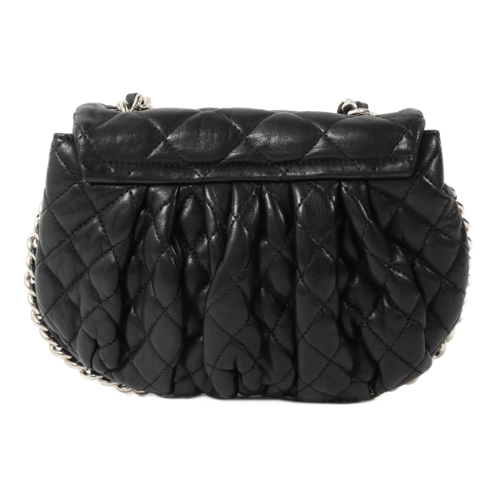 CHANEL 牛皮皮革Chain Shoulder鏈帶肩背袋