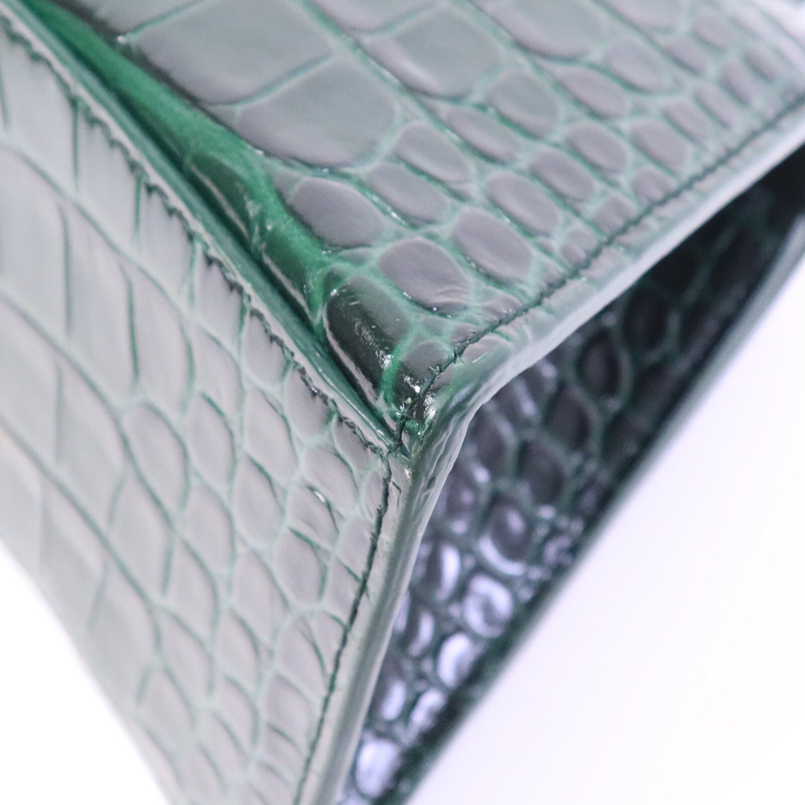 BALENCIAGA 牛皮皮革Hourglass Small手挽肩背兩用袋
