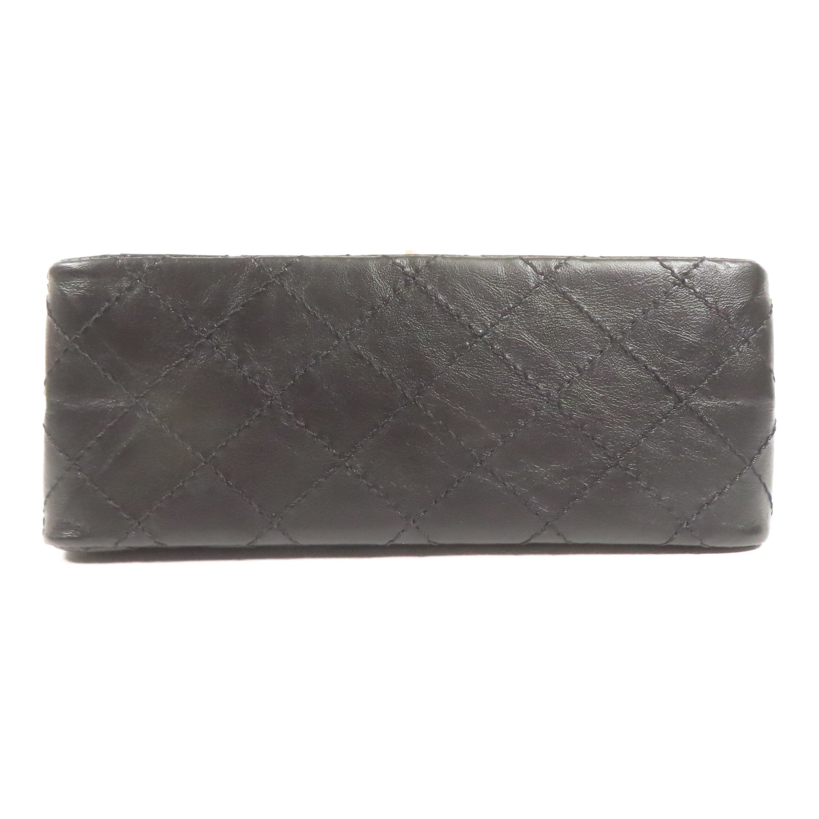 CHANEL 牛皮皮革2.55 Mini金扣鏈帶肩背袋