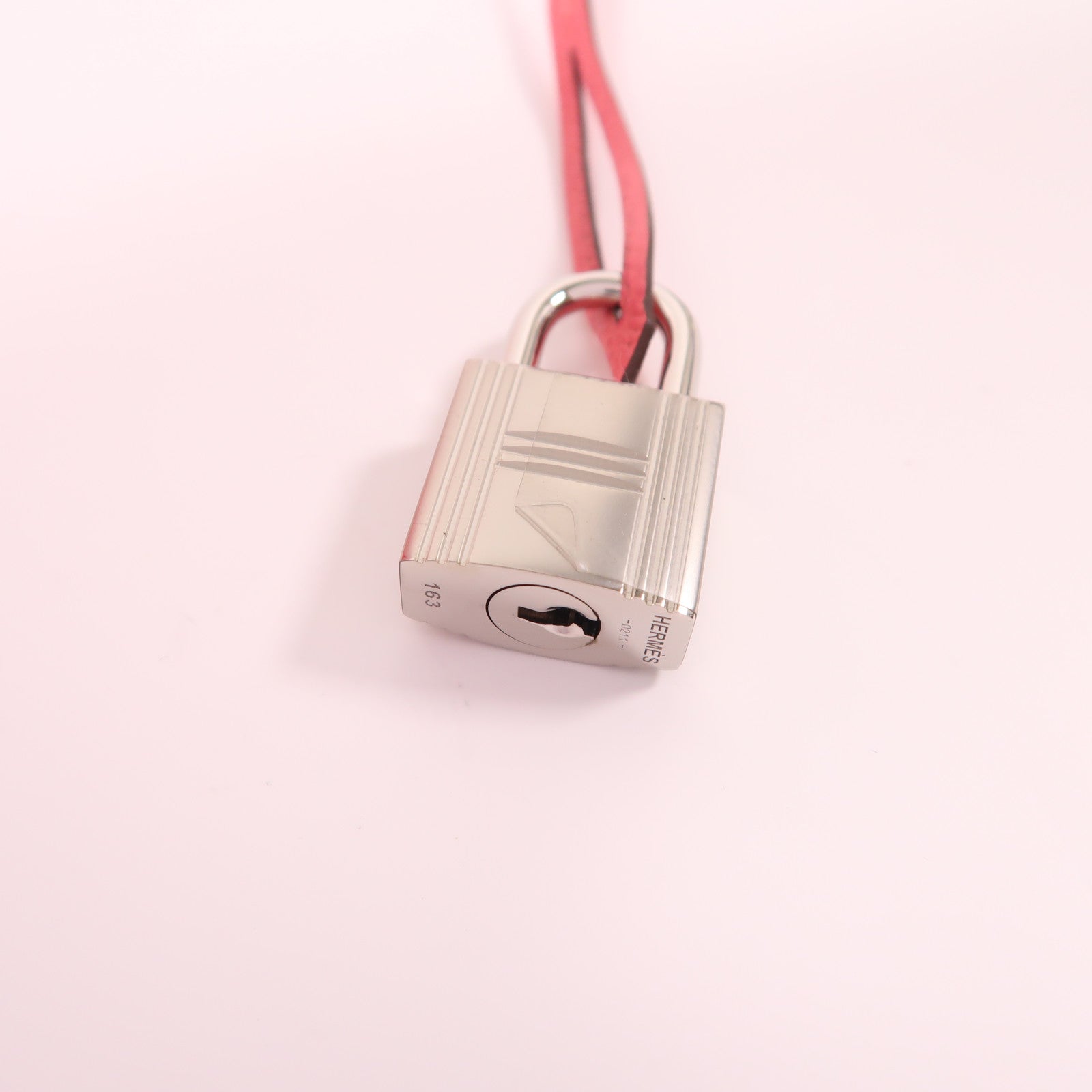 HERMES Epsom皮革Birkin 30銀扣手挽袋8W Rose Azalee