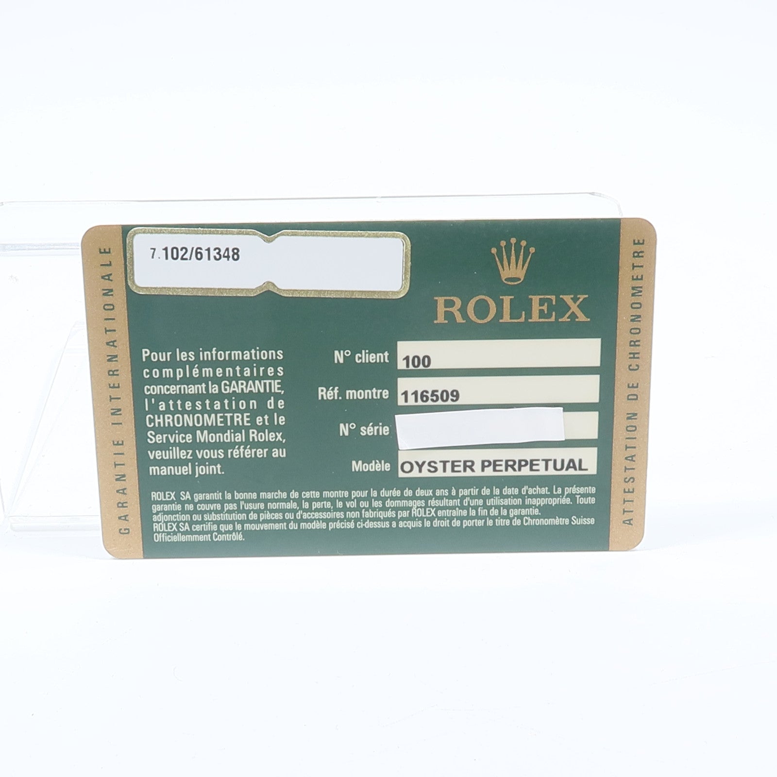 ROLEX Daytona 116509