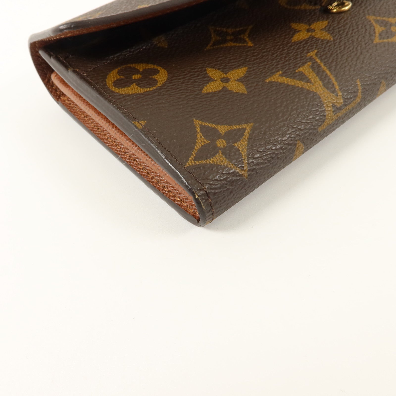 LOUIS VUITTON Monogram Portefeuille Sara金扣長錢包