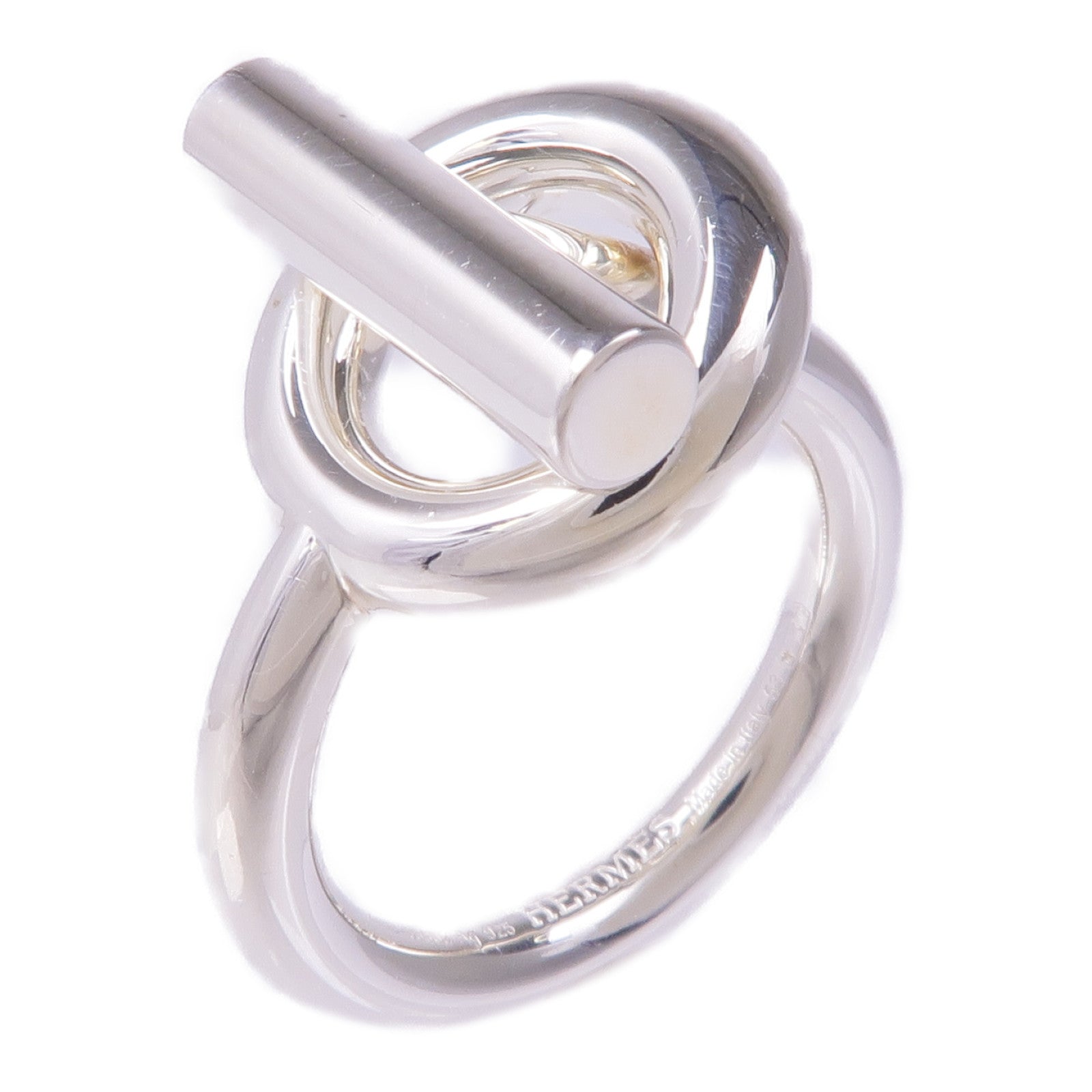 HERMES 925純銀Echappee Hermes Ring戒指Hermes#53/US#6.25
