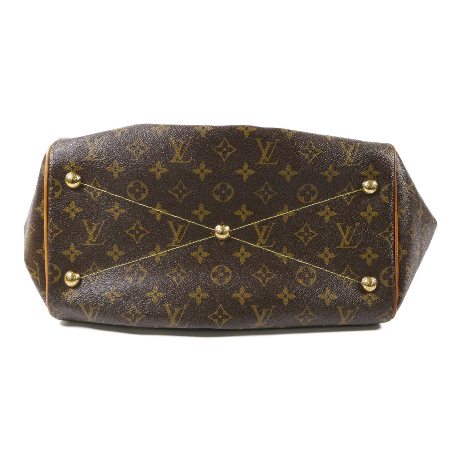 LOUIS VUITTON Monogram Tivoli GM金扣肩背袋