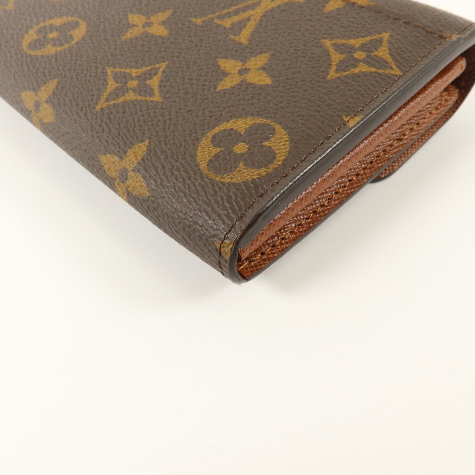 LOUIS VUITTON Monogram Portefeuille Sara金扣長錢包