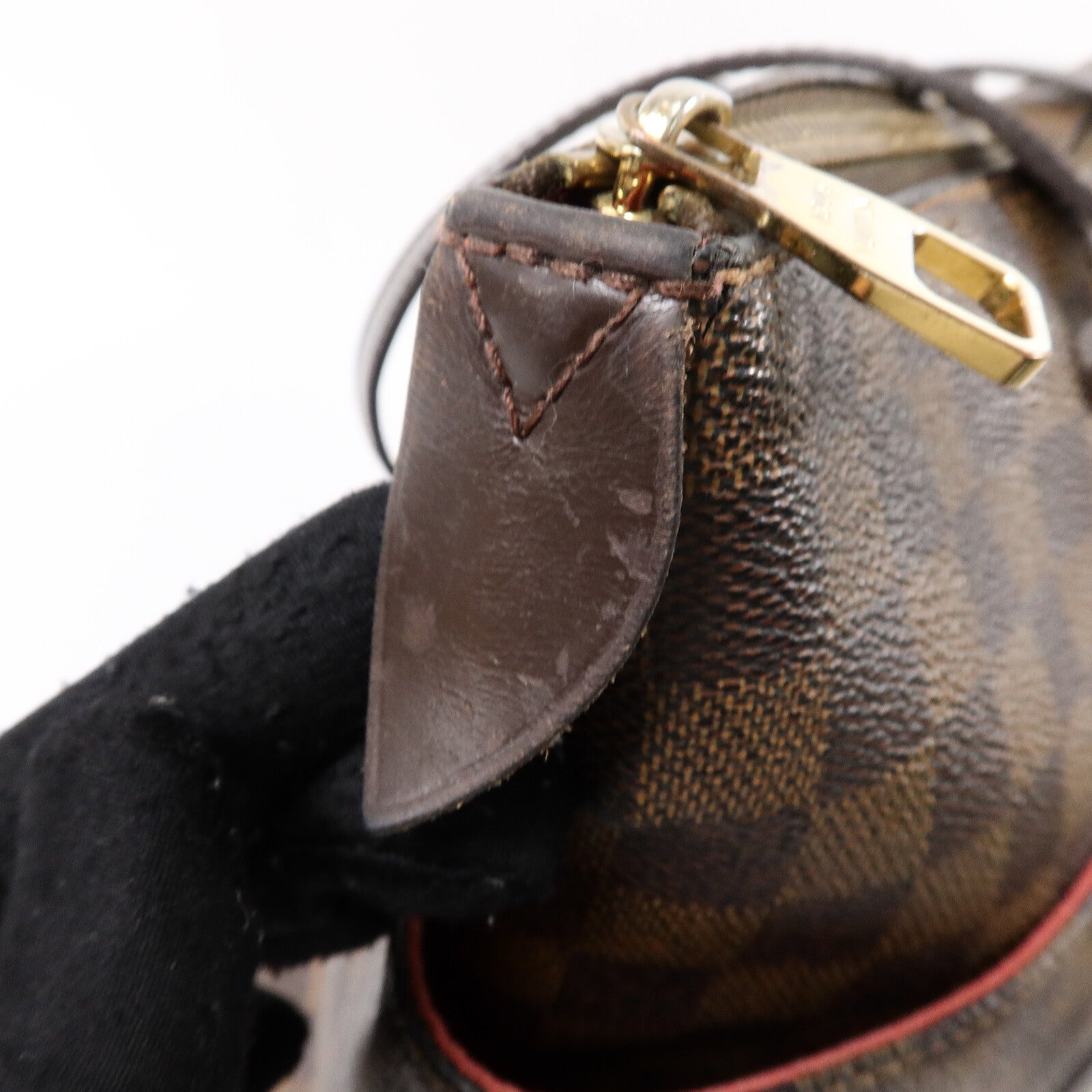 LOUIS VUITTON Damier Ebene Totally MM肩背袋