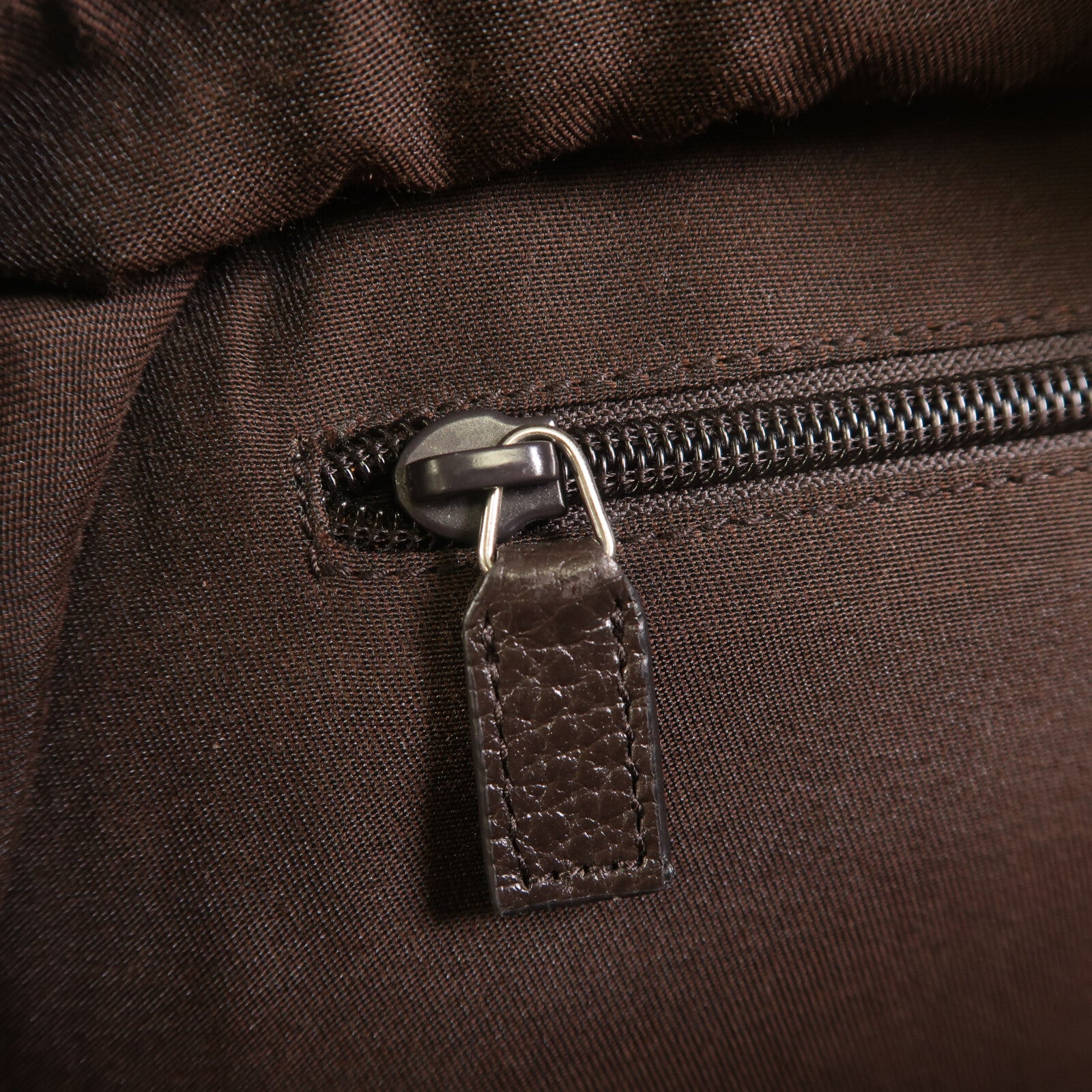 GUCCI 帆布Backpack銀扣背包