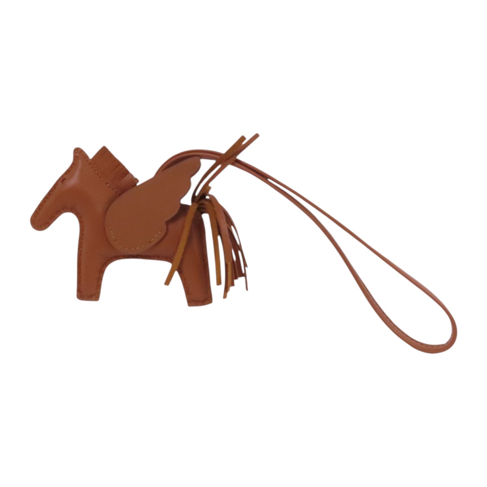HERMES Milo皮革Redeo Pegase Charm掛飾