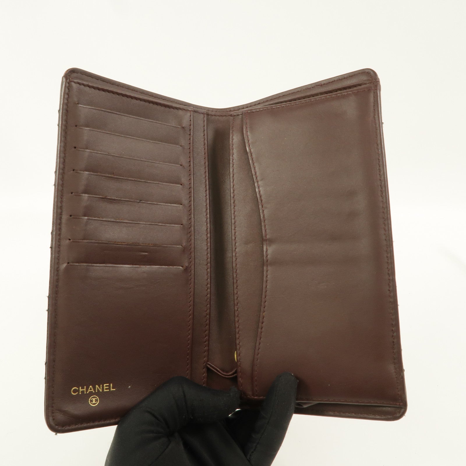 CHANEL 牛皮皮革Classic Long Flap Wallet長錢包