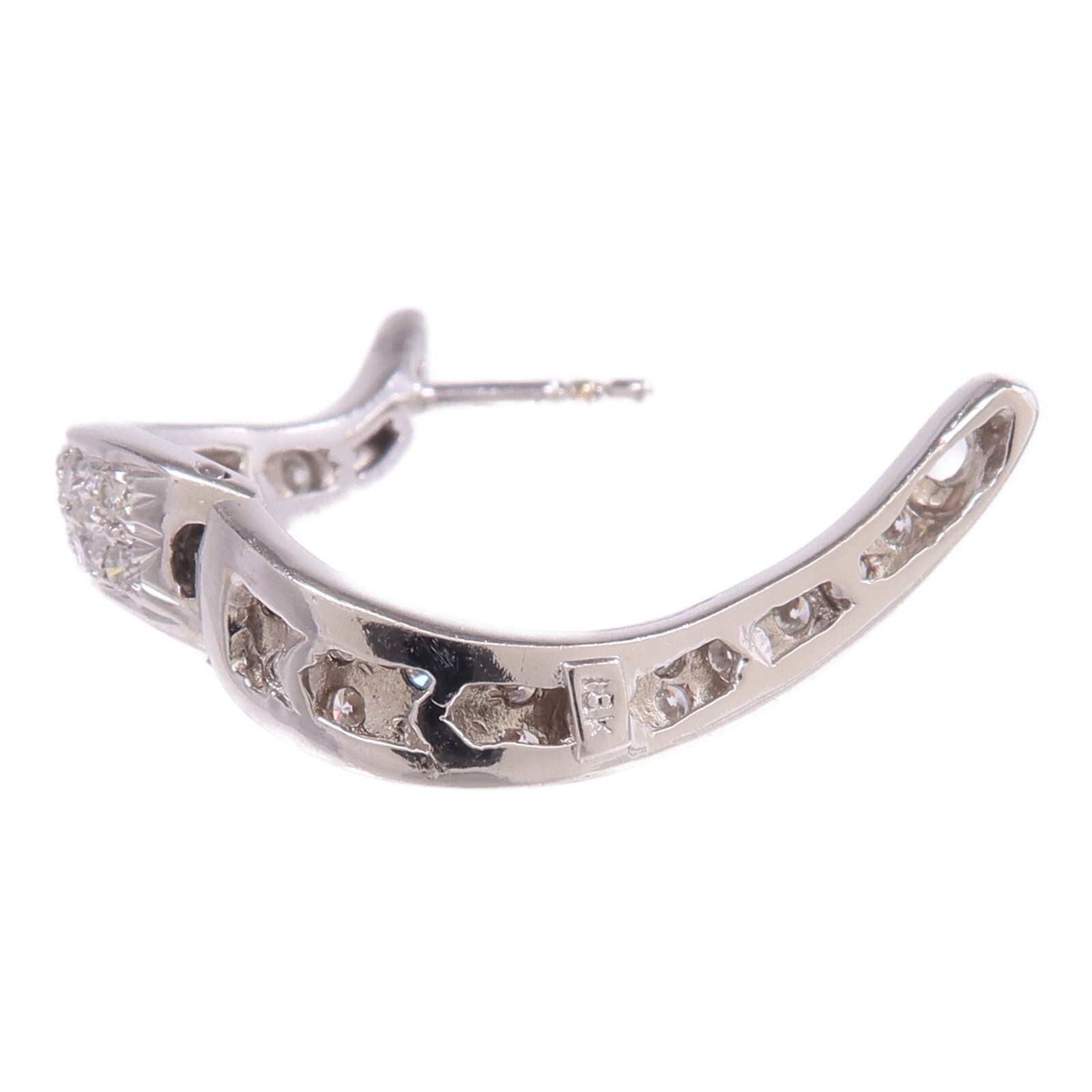 JEWELRY 18K白金Diamond Earrings鑽石耳環