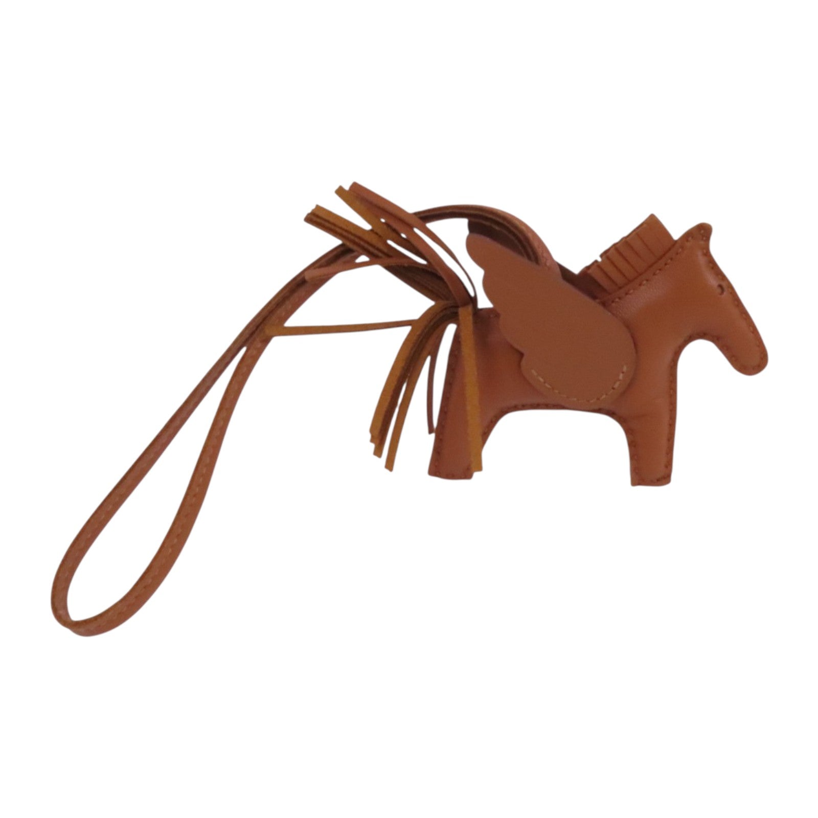 HERMES Milo皮革Redeo Pegase Charm掛飾