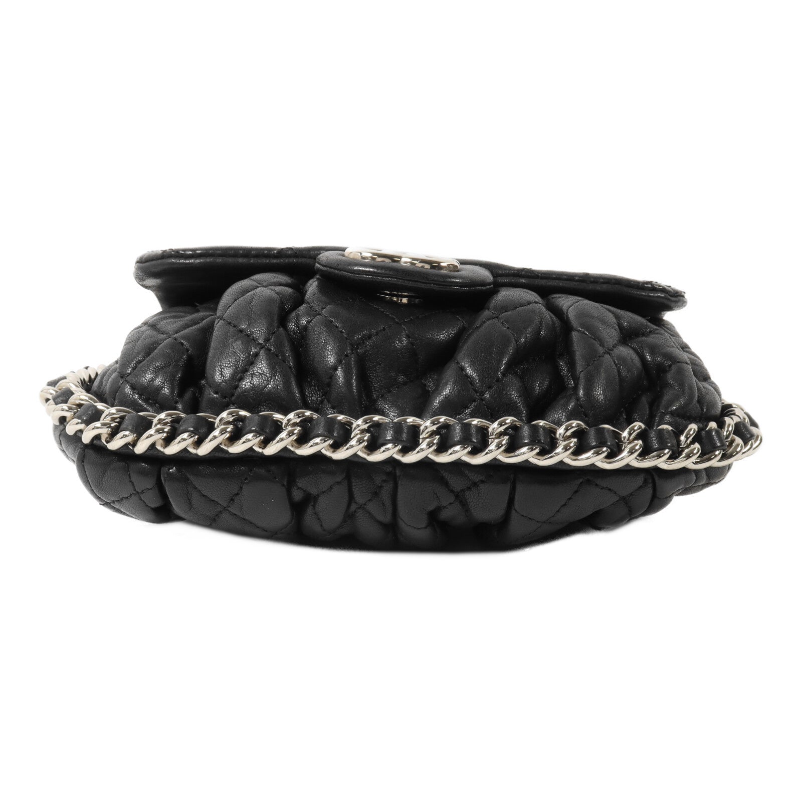 CHANEL 牛皮皮革Chain Shoulder鏈帶肩背袋