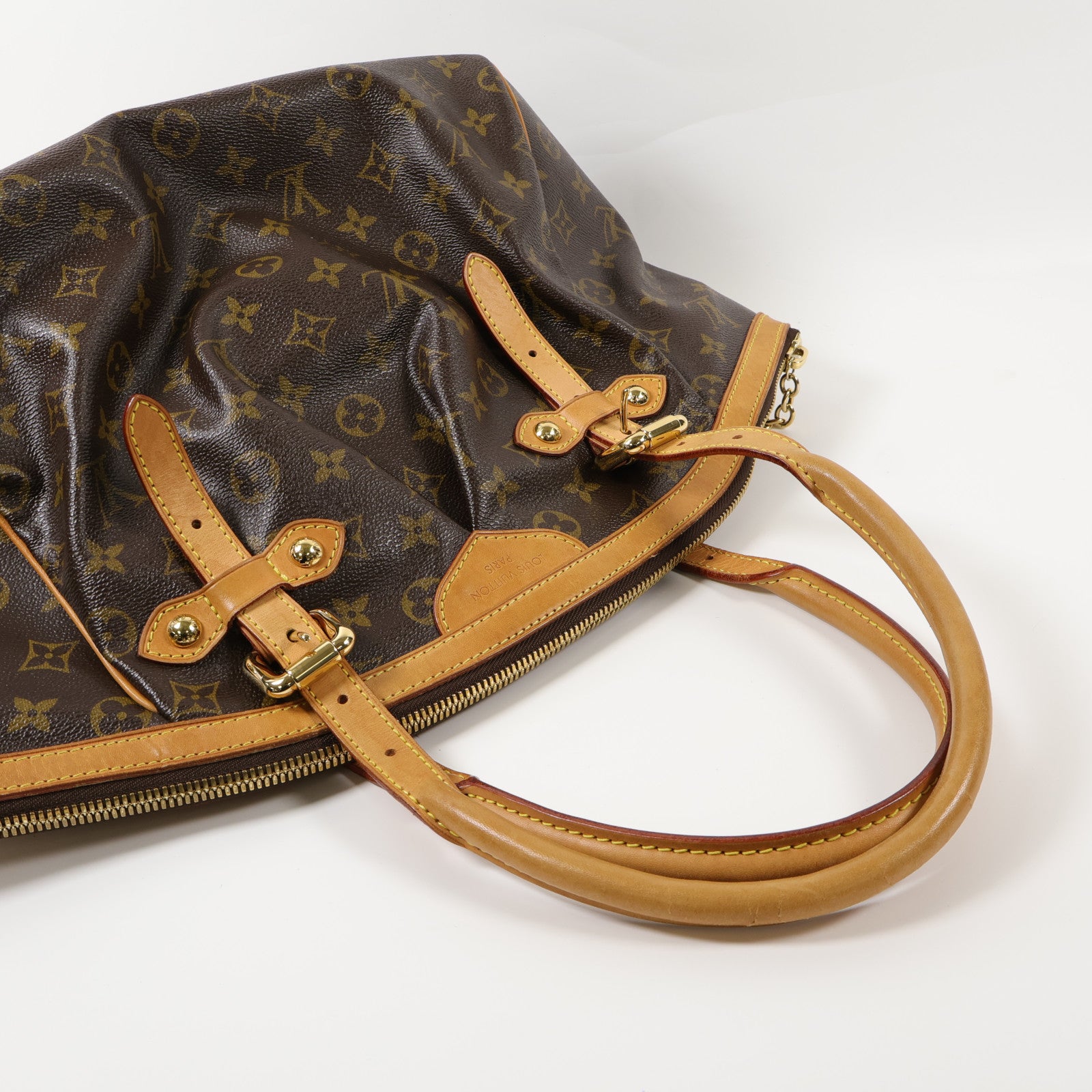 LOUIS VUITTON Monogram Tivoli GM金扣肩背袋