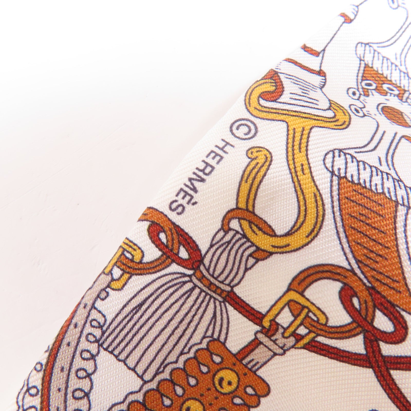 HERMES 絲質Twilly絲巾