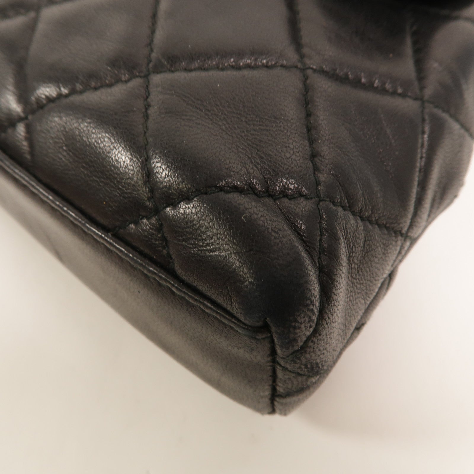 CHANEL 羊皮皮革Waist Bag鏈帶腰包