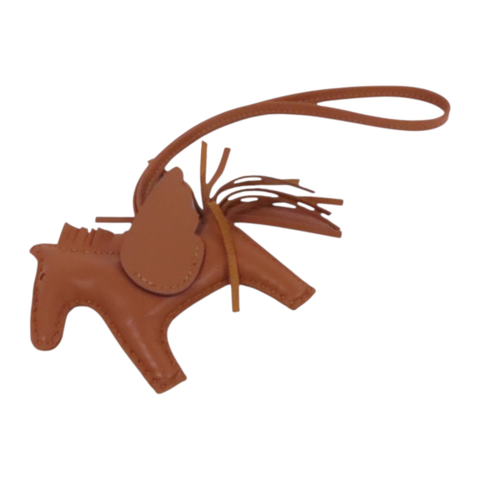 HERMES Milo皮革Redeo Pegase Charm掛飾