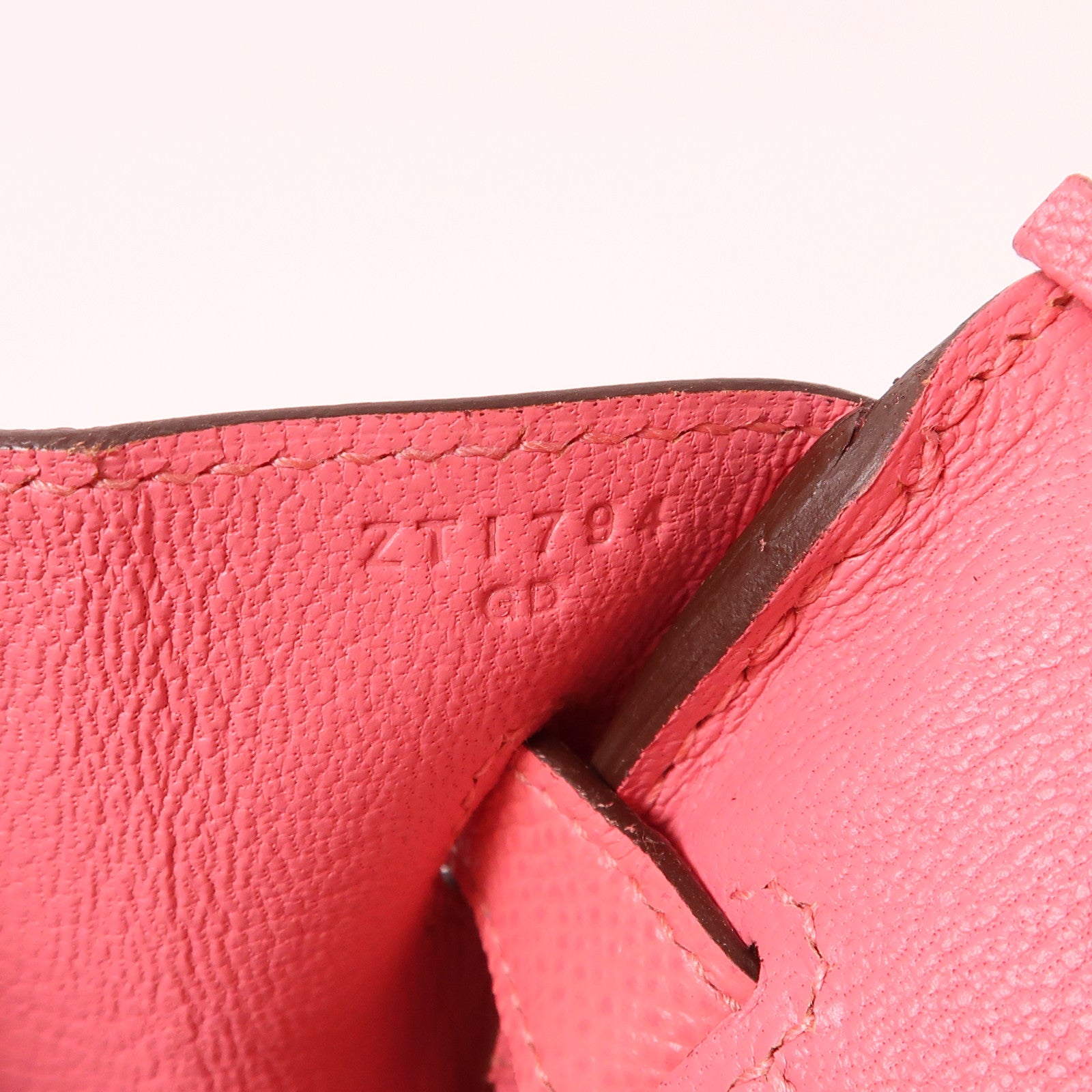 HERMES Epsom皮革Birkin 30銀扣手挽袋8W Rose Azalee