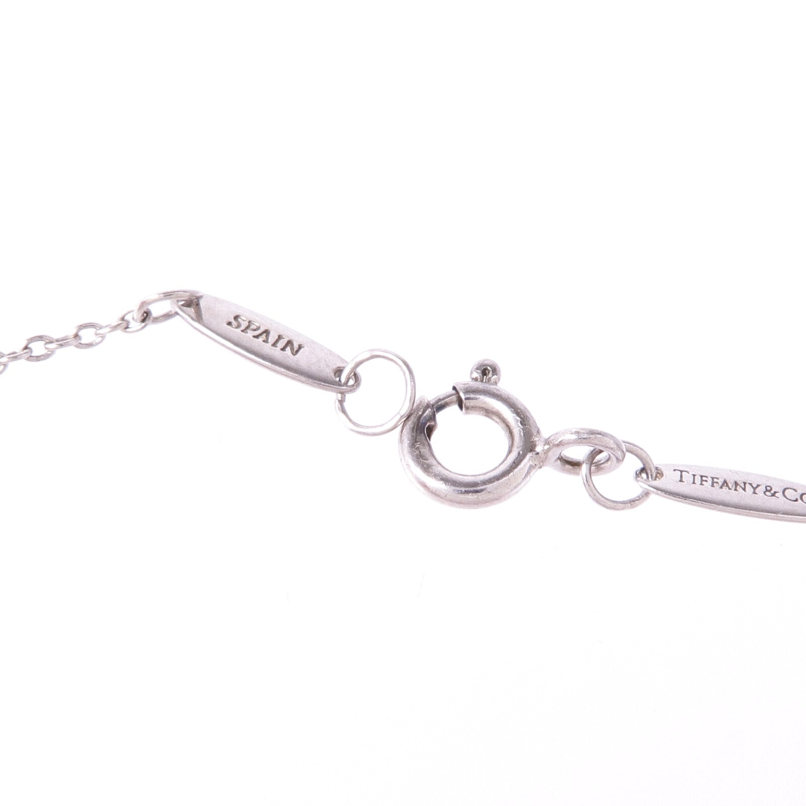 TIFFANY＆CO 925純銀By The Yard Bracelet鑽石手鏈