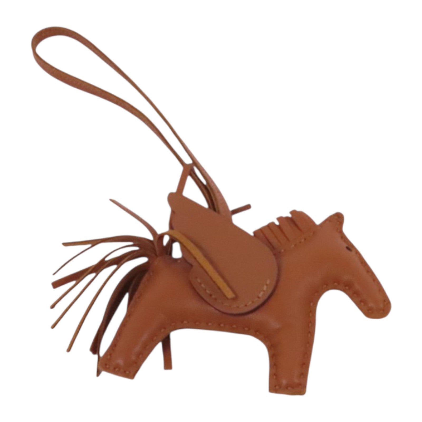 HERMES Milo皮革Redeo Pegase Charm掛飾