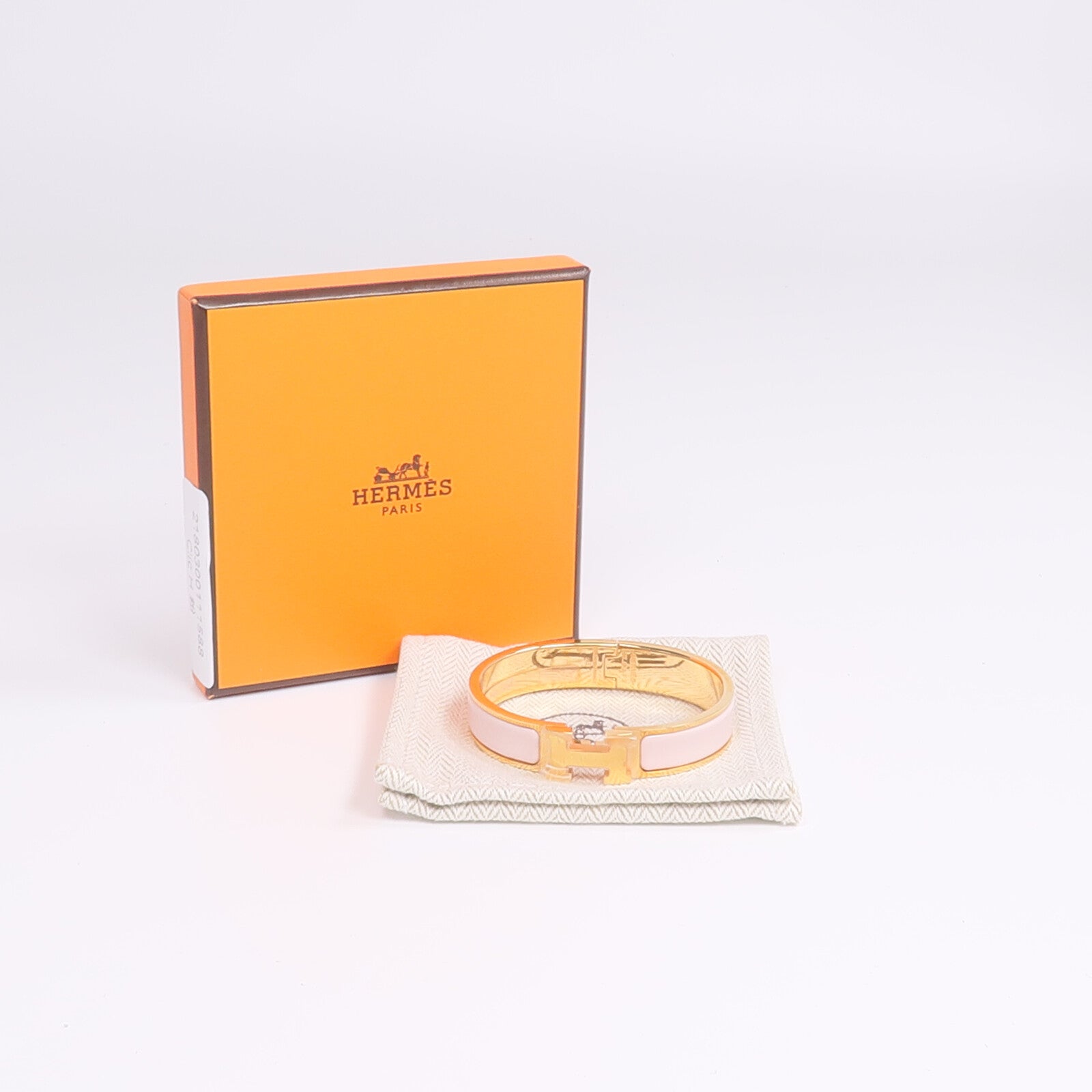 HERMES 金屬/琺瑯Clic H手鐲