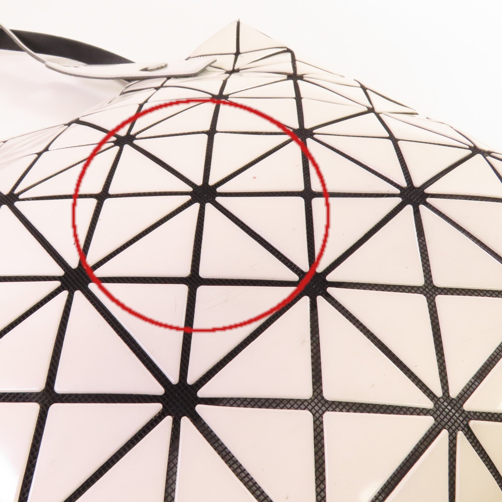 ISSEY MIYAKE 【激減優惠】PVC BAO BAO Tote Bag肩背袋白色