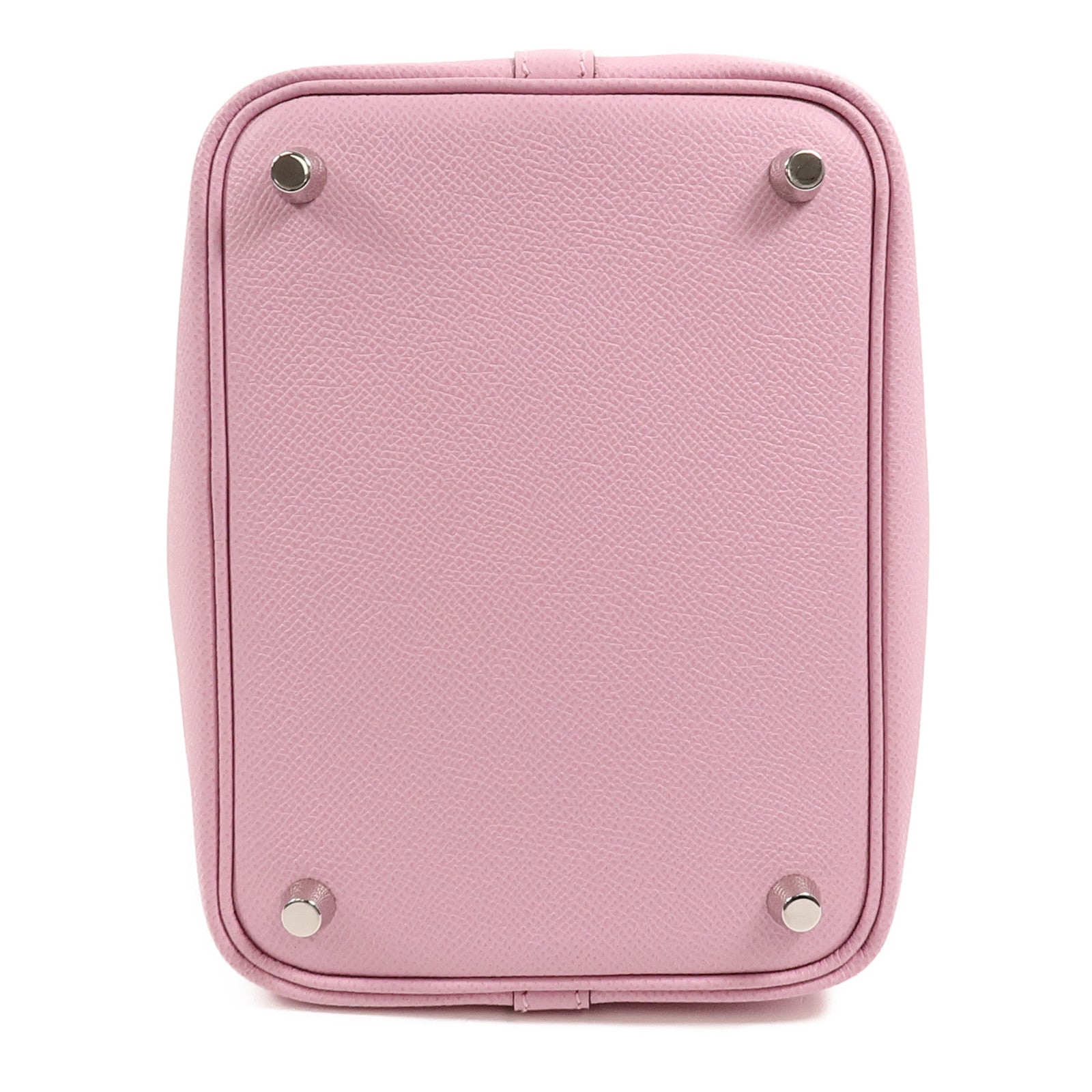 HERMES Epsom皮革Picotin PM手挽袋Mauve Sylvestre