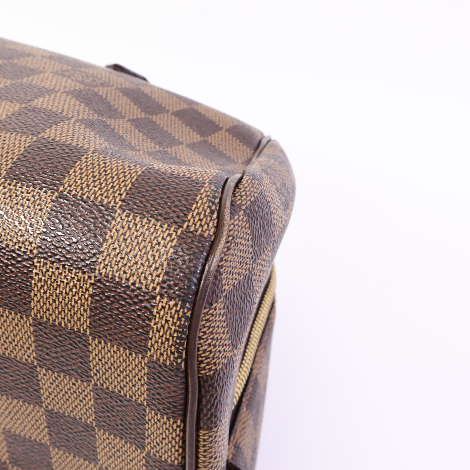 LOUIS VUITTON Damier Ribera MM金扣手挽袋