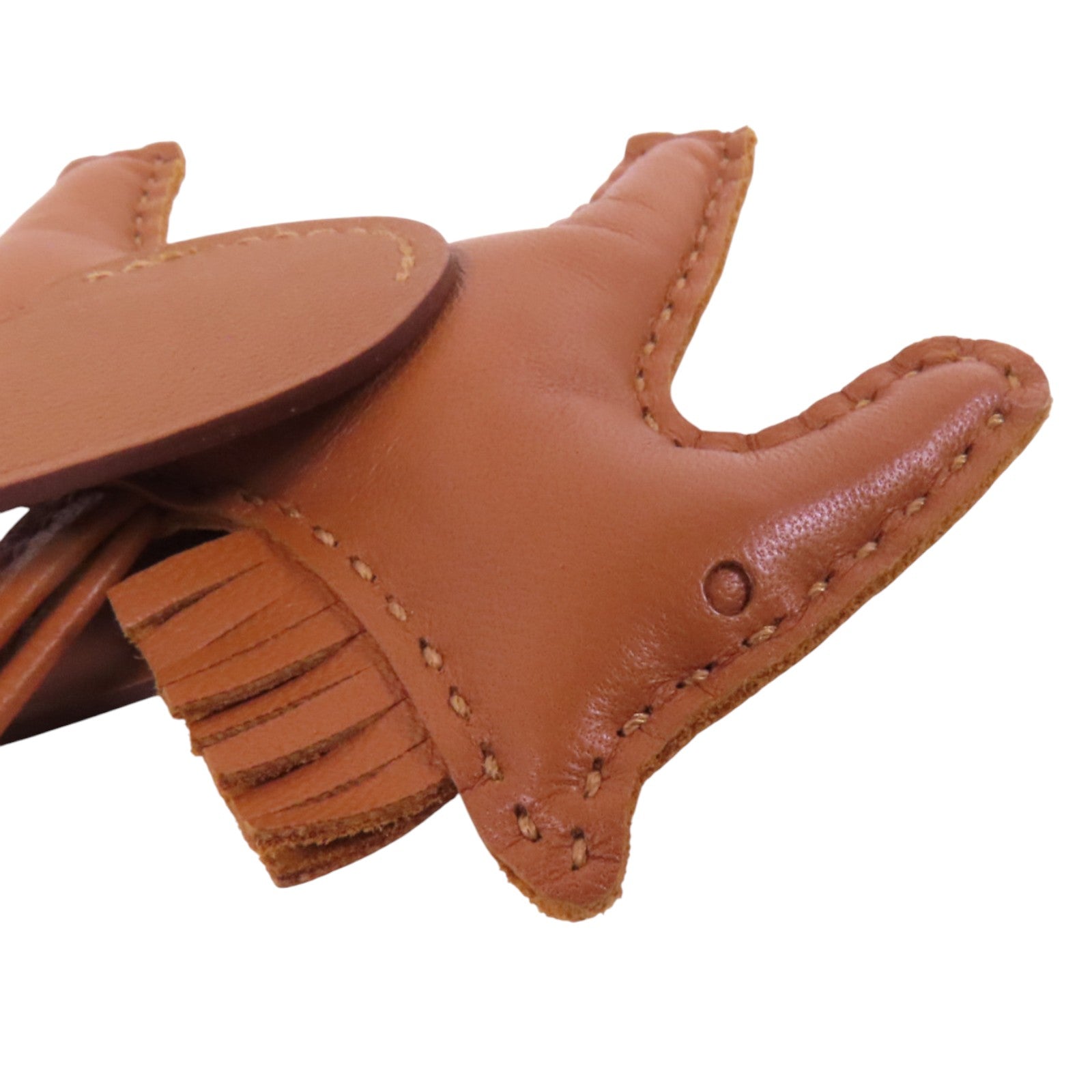 HERMES Milo皮革Redeo Pegase Charm掛飾