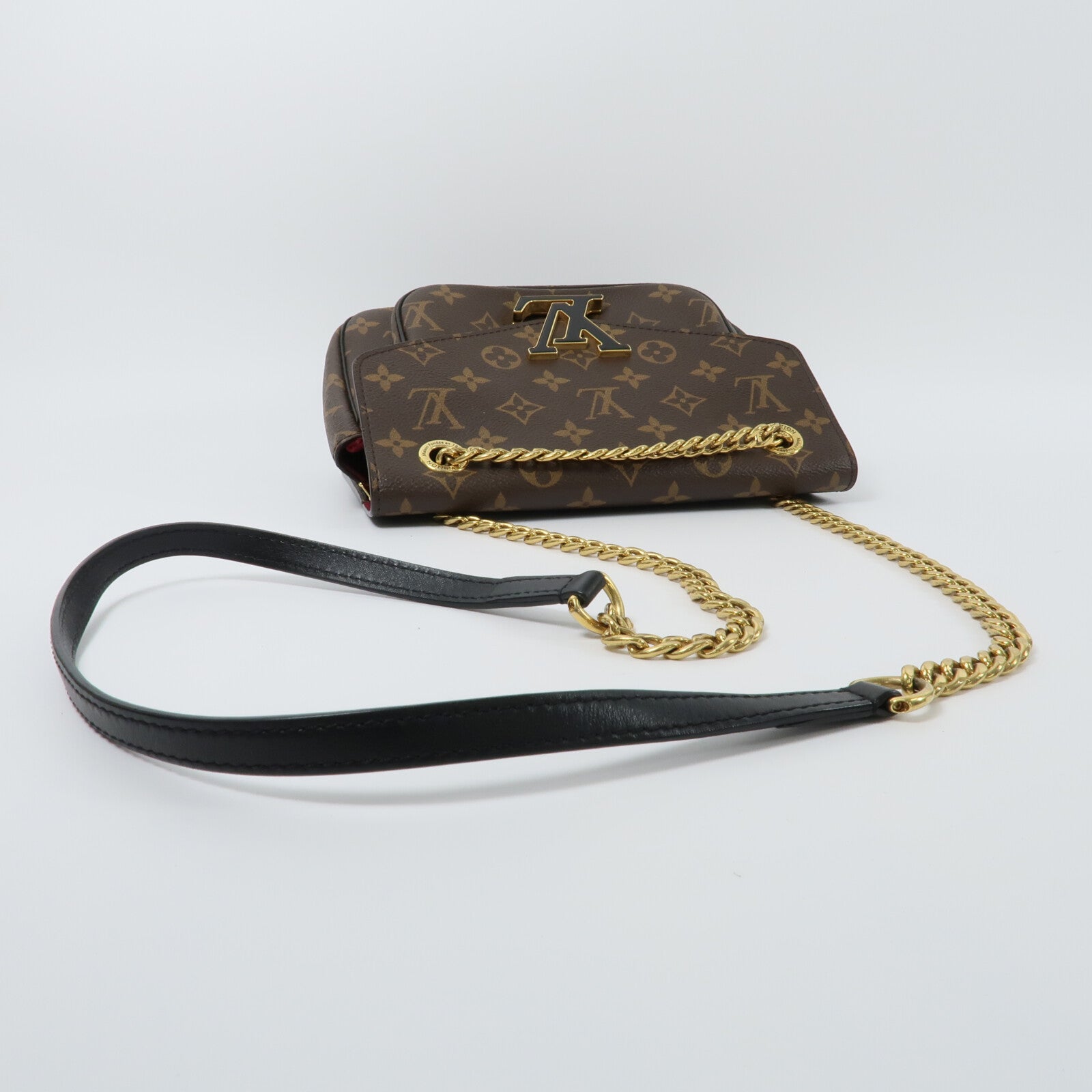 LOUIS VUITTON Monogram Passy鏈帶肩背袋