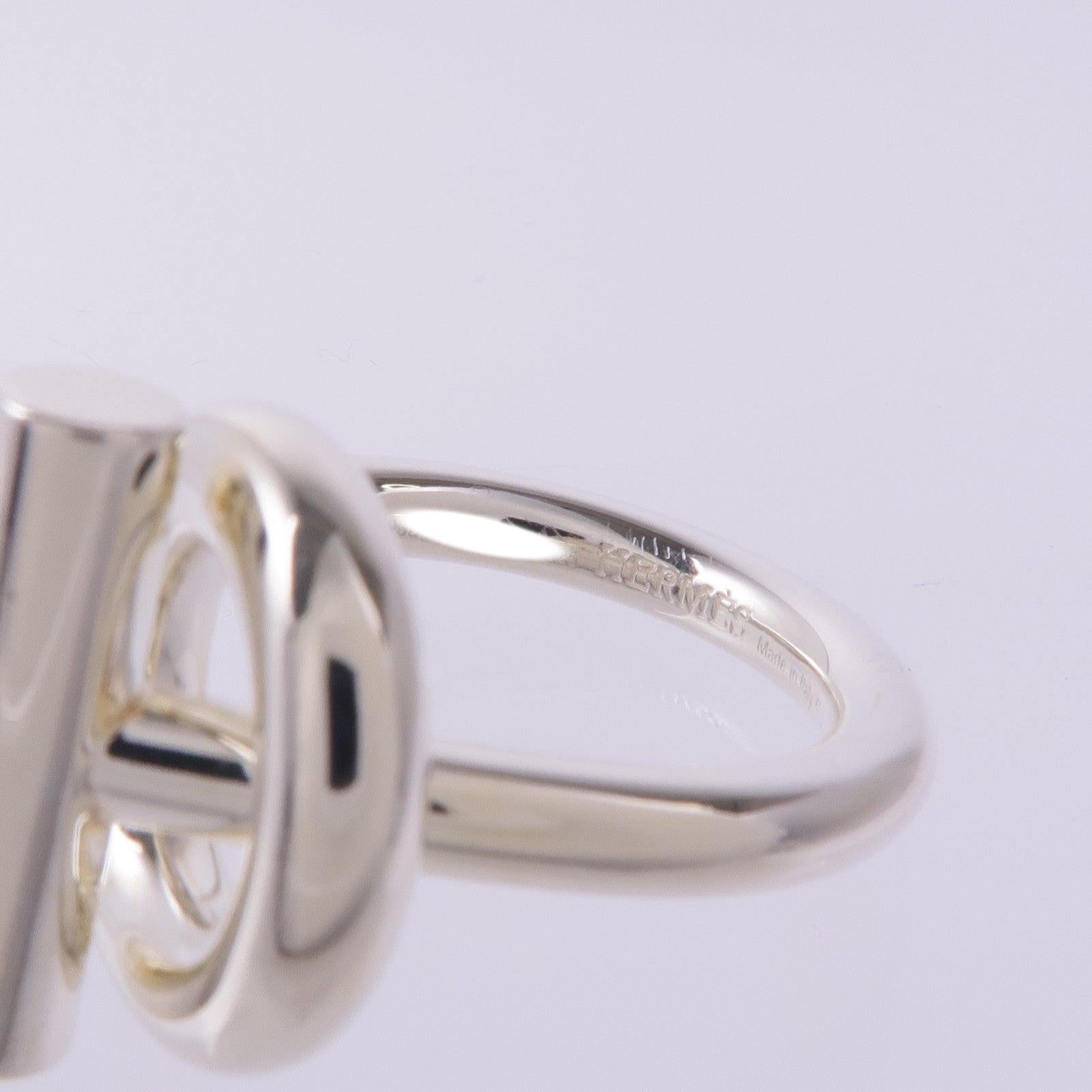 HERMES 925純銀Echappee Hermes Ring戒指Hermes#53/US#6.25
