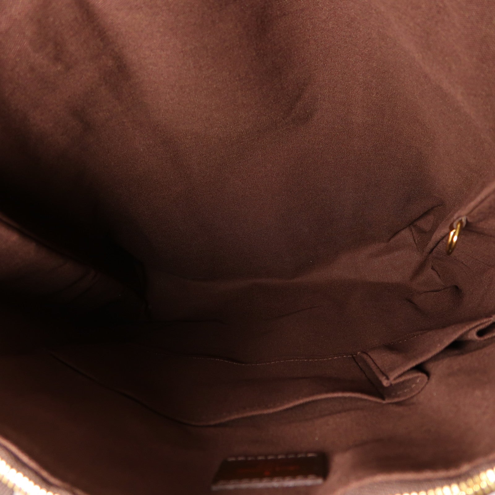 LOUIS VUITTON Damier Beaubourg金扣肩背袋棕色