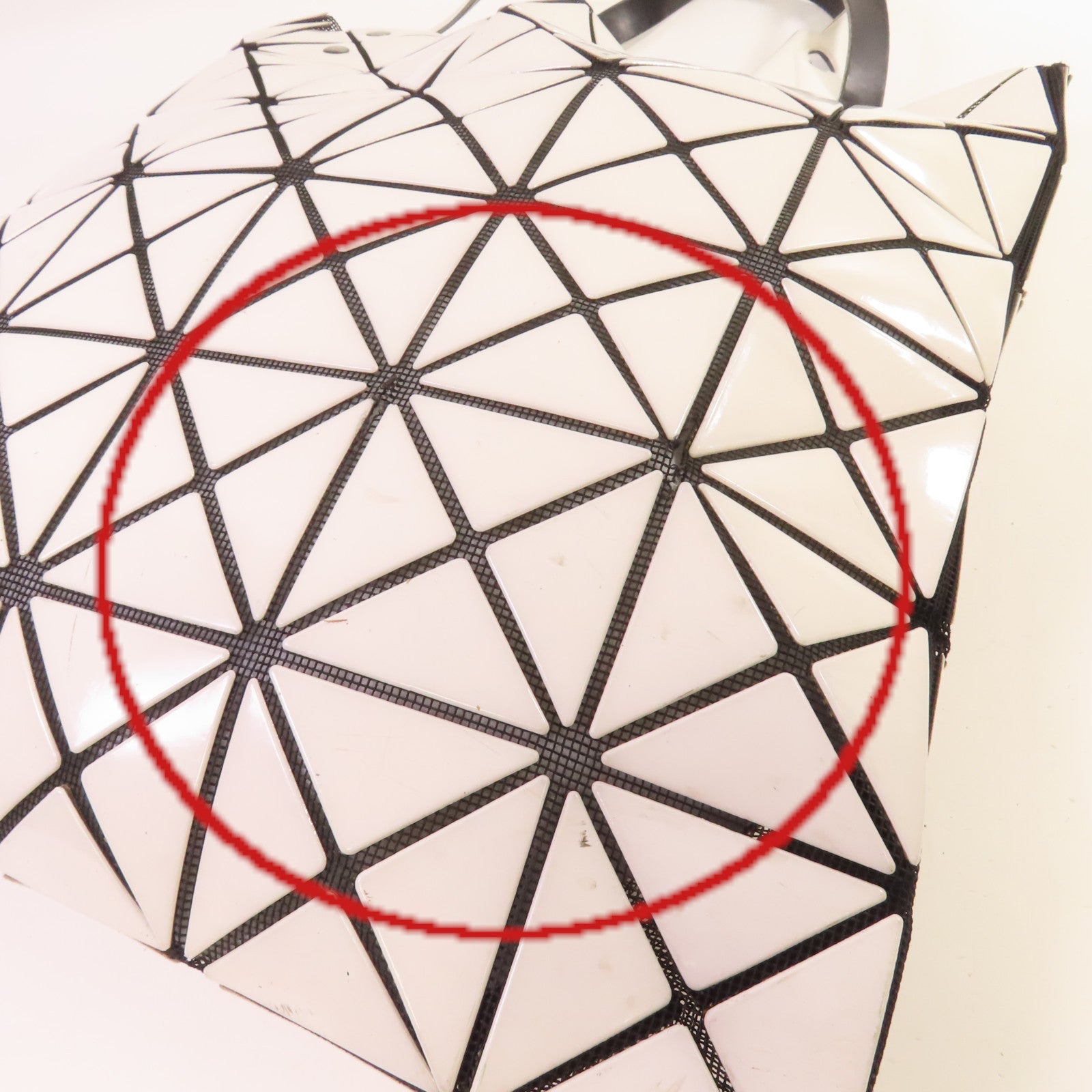 ISSEY MIYAKE 【激減優惠】PVC BAO BAO Tote Bag肩背袋白色