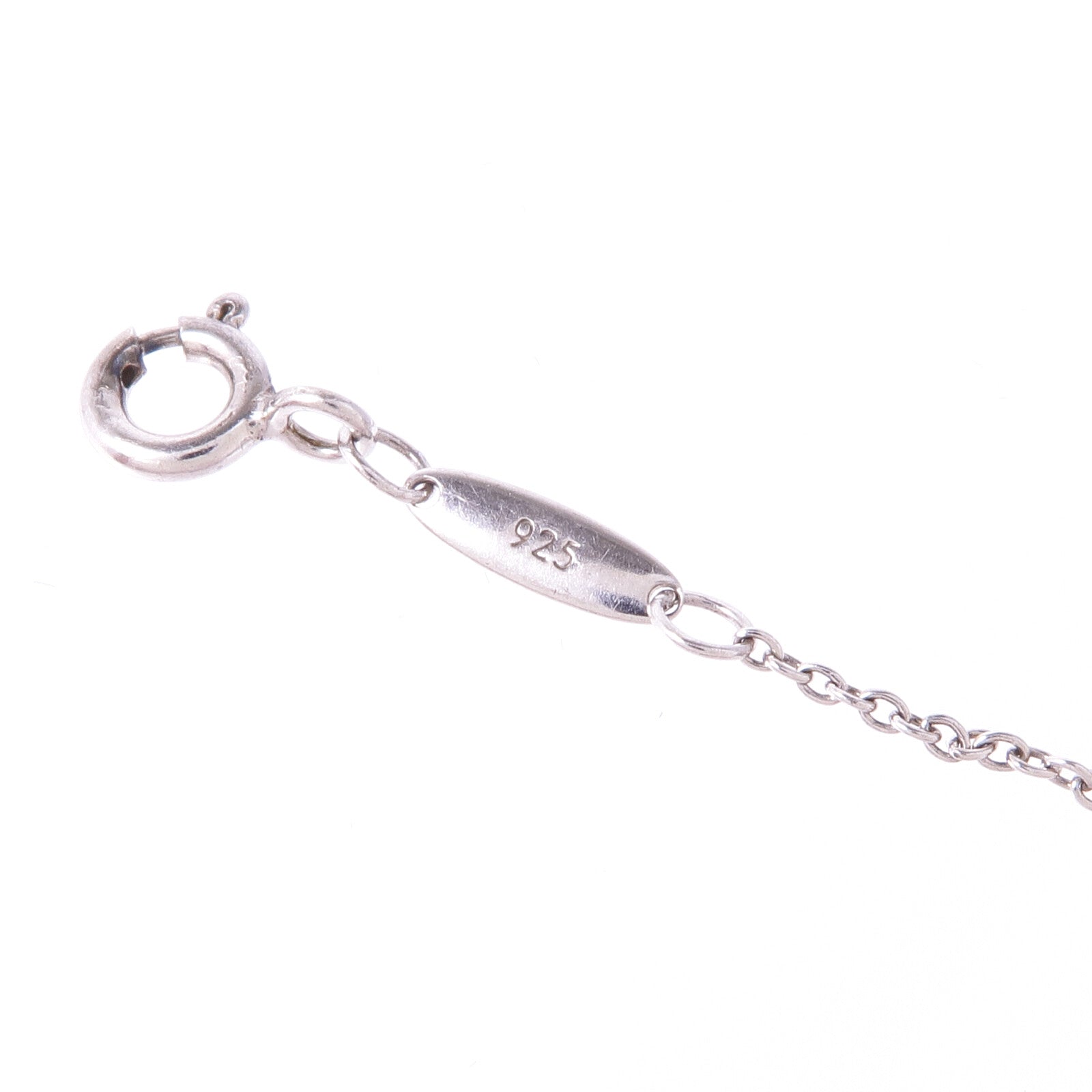 TIFFANY＆CO 925純銀By The Yard Bracelet鑽石手鏈