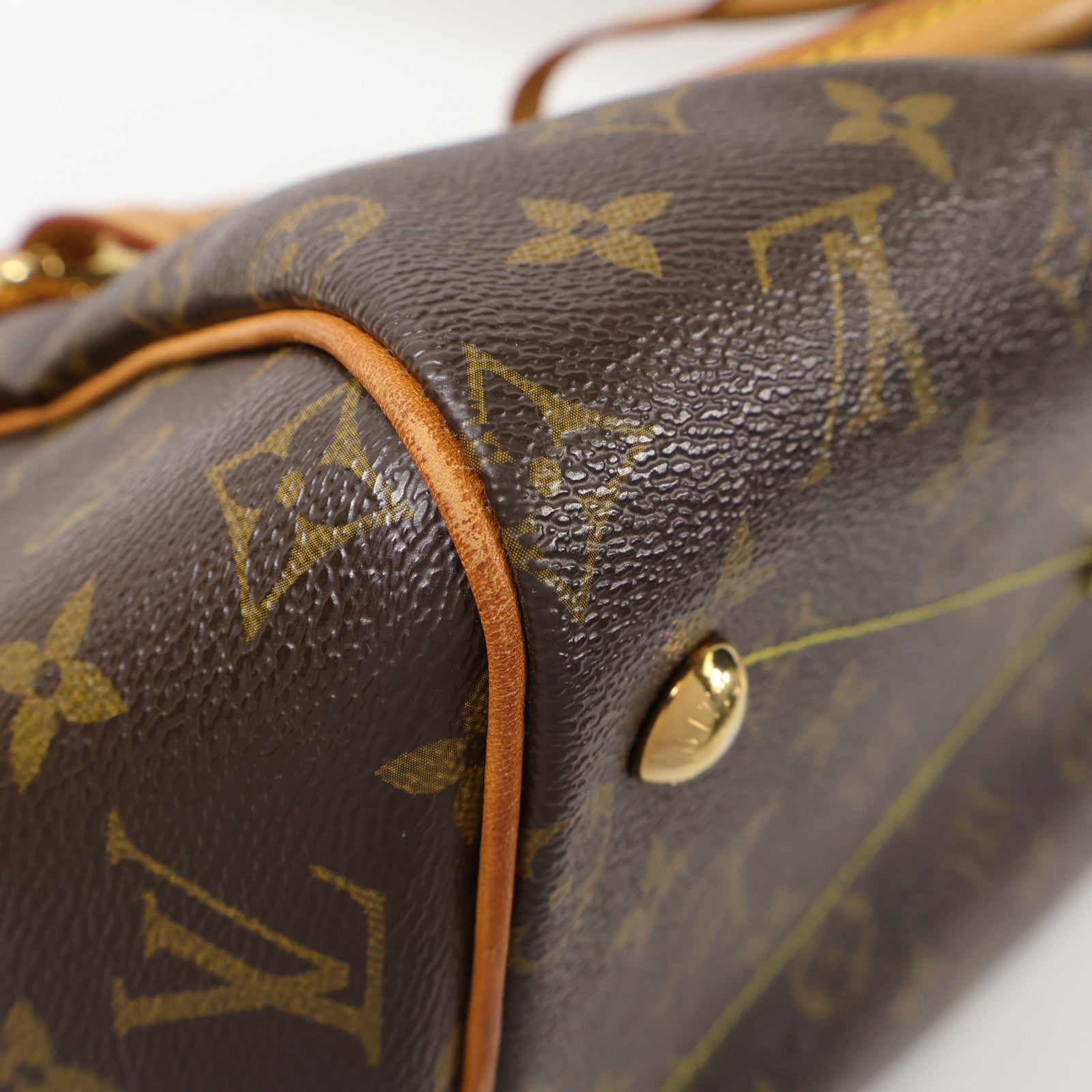 LOUIS VUITTON Monogram Tivoli GM金扣肩背袋