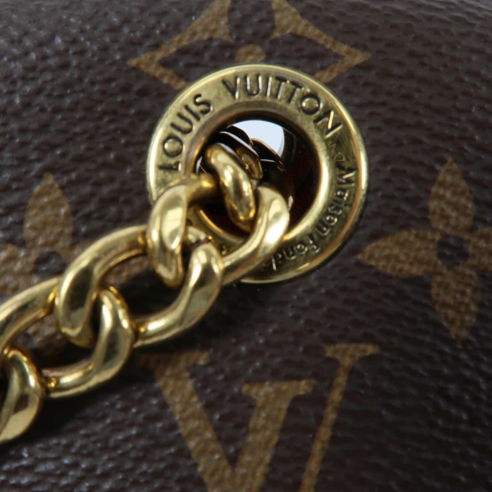 LOUIS VUITTON Monogram Passy鏈帶肩背袋