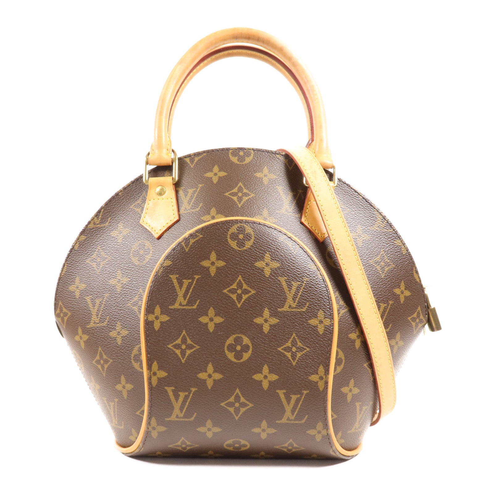 LOUIS VUITTON Monogram Ellipse PM金扣手挽肩背兩用袋