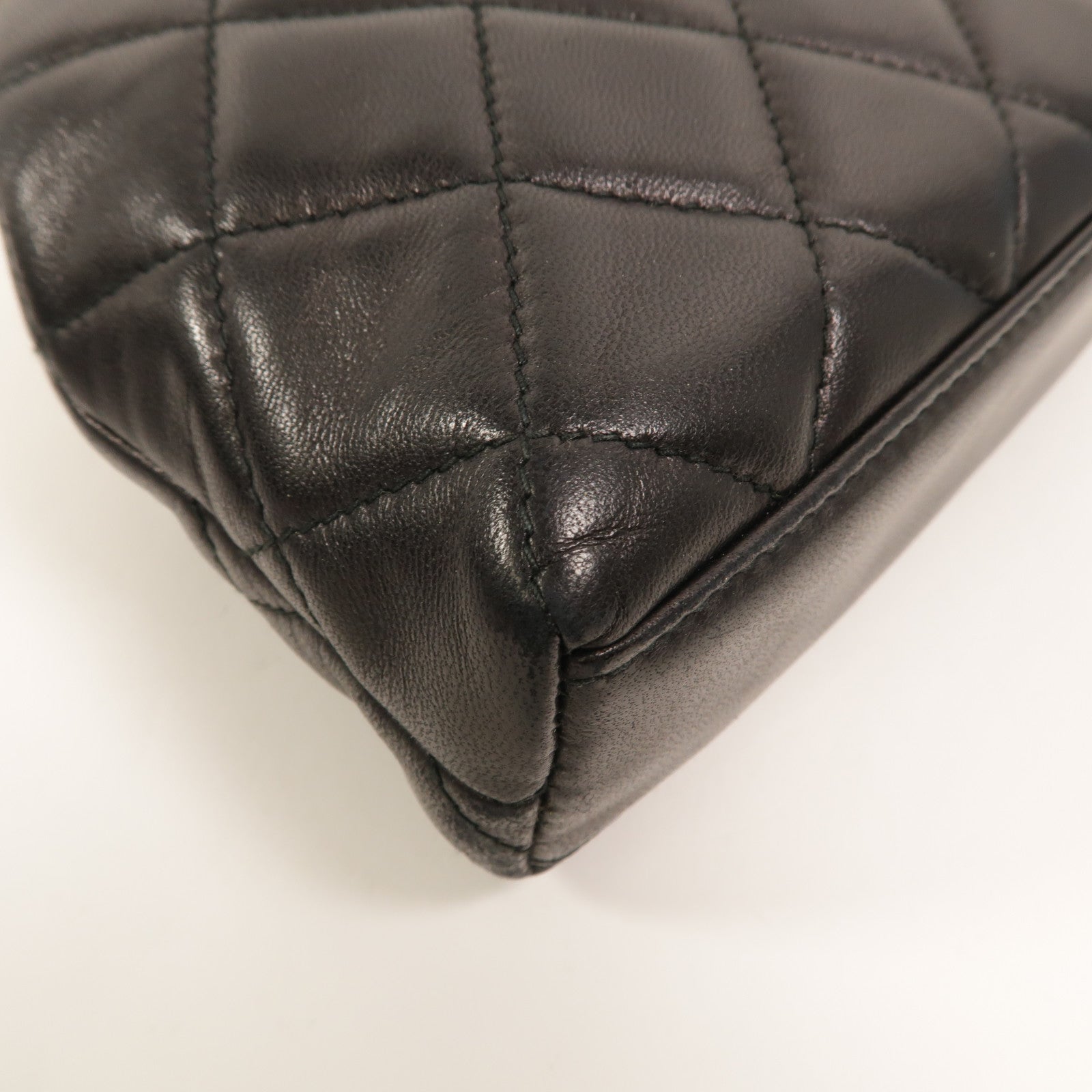 CHANEL 羊皮皮革Waist Bag鏈帶腰包