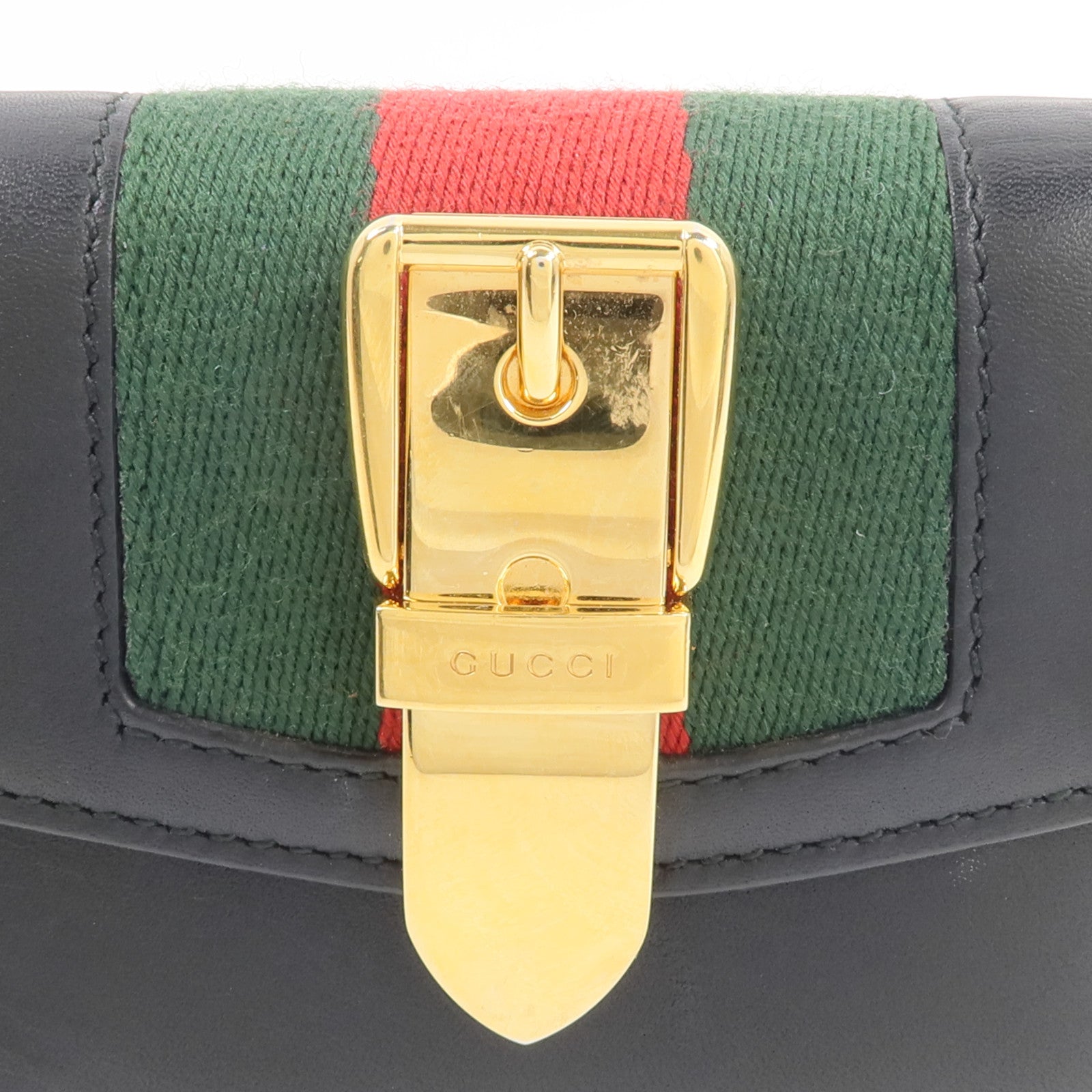 GUCCI 牛皮皮革Trifold Walllet錢包