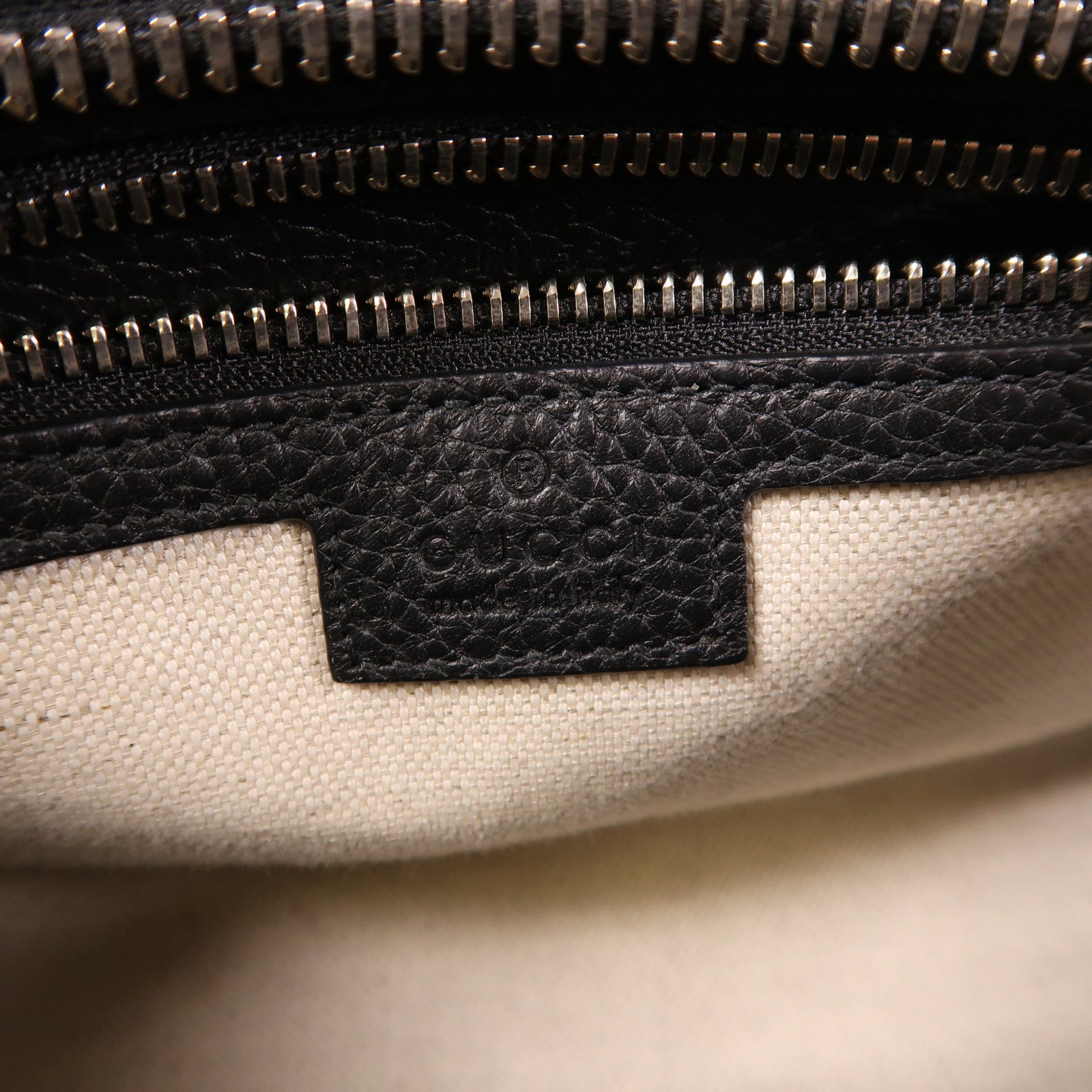 GUCCI GG SHW Mini Jumbo GG Shoulder Bag 795240 Calfskin Leather Black